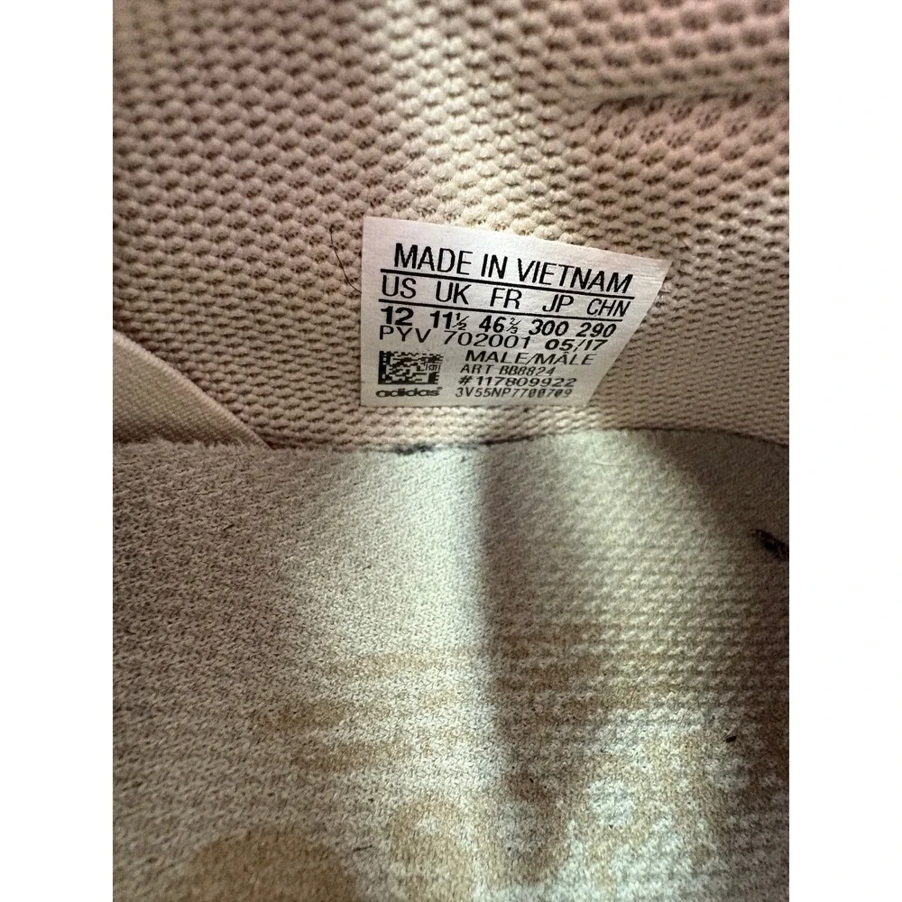 Adidas Tubular Shadow Knit Sneakers Mens Size 12 Beige Running Shoes